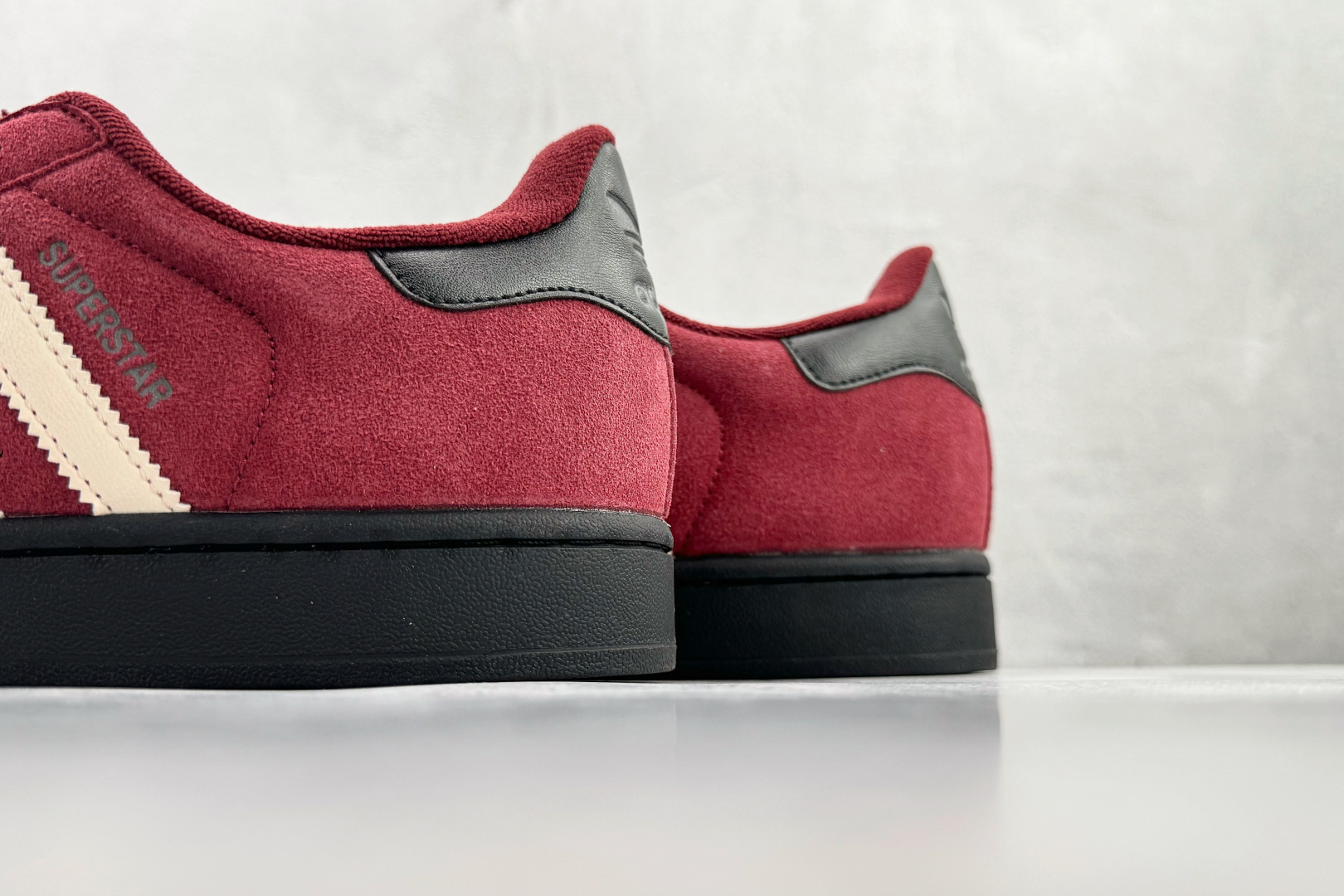 平台专供 adidas originals Superstar 2 深红 JQ3220