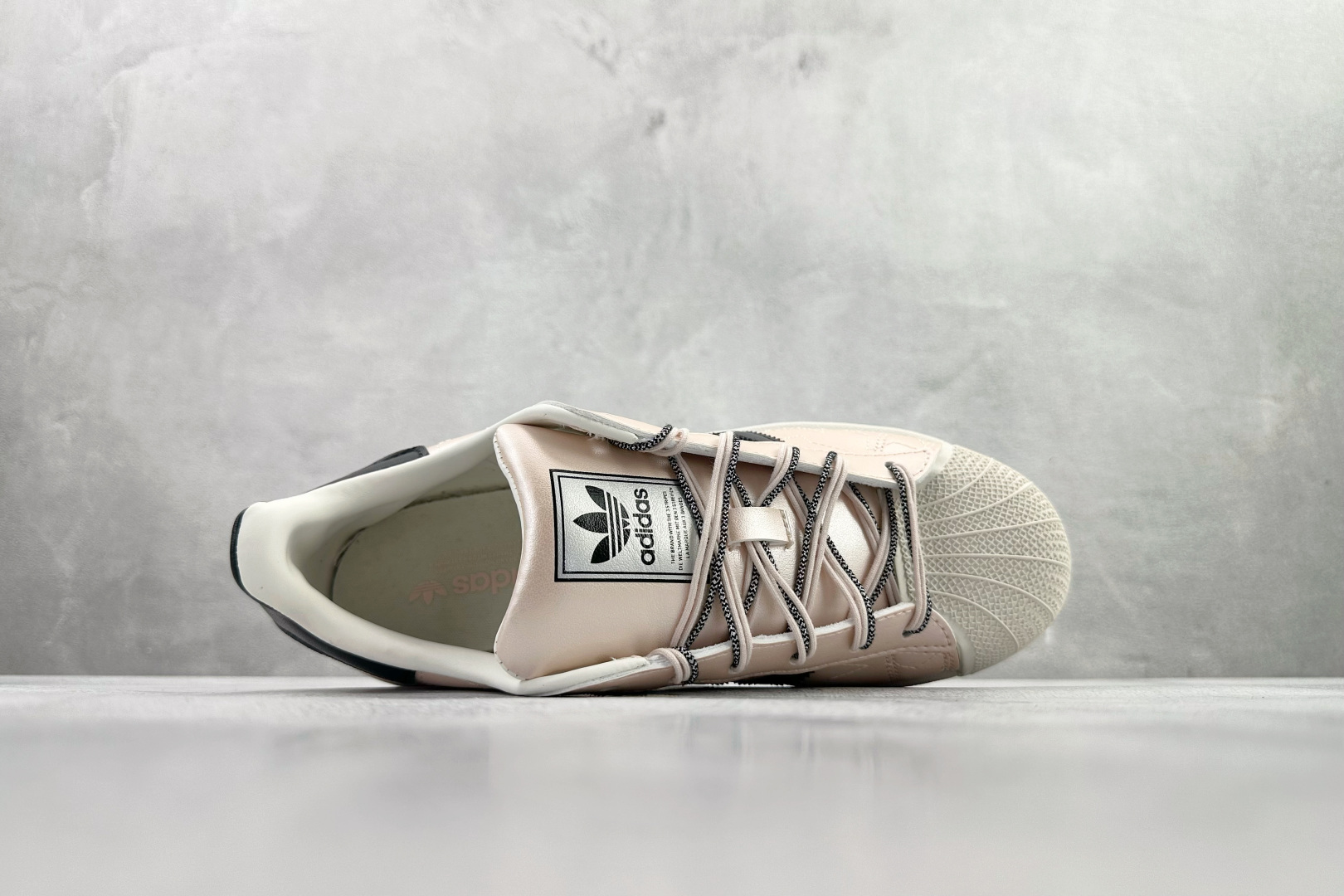 平台专供 adidas originals Superstar 2 藕粉 JR6985