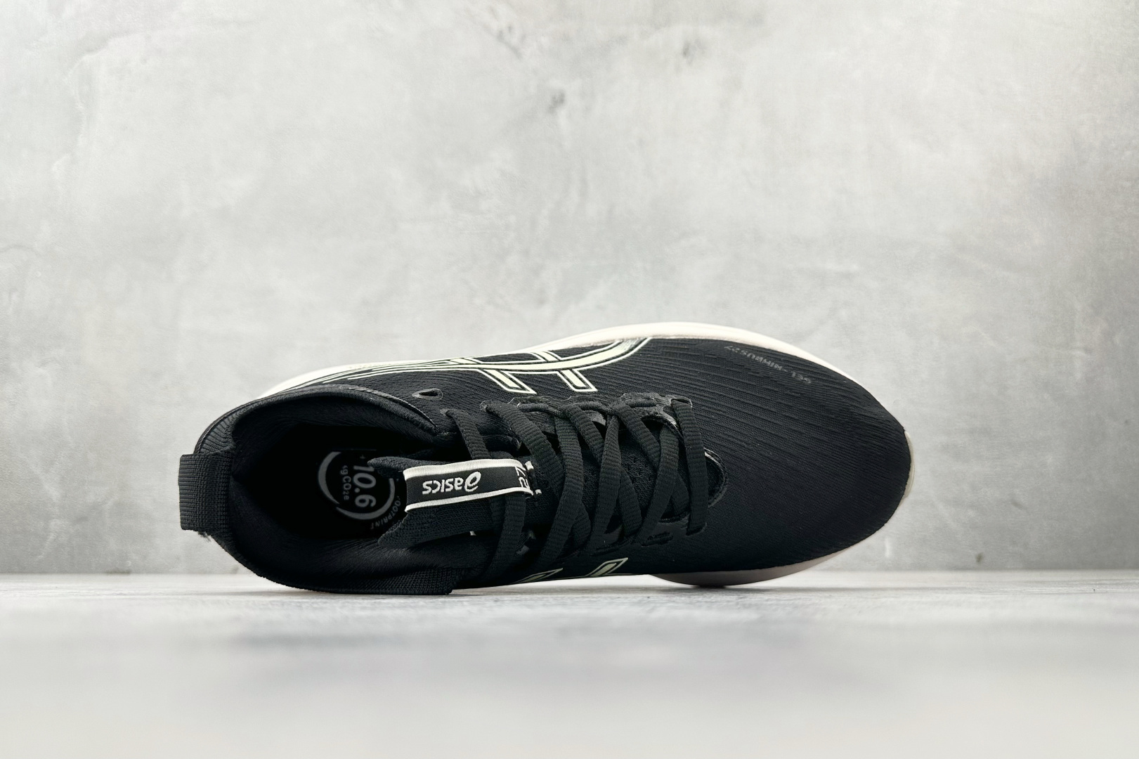 190 Asics GEL-NIMBUS 27 EXTRA WIDE黑白色 1011B957-002