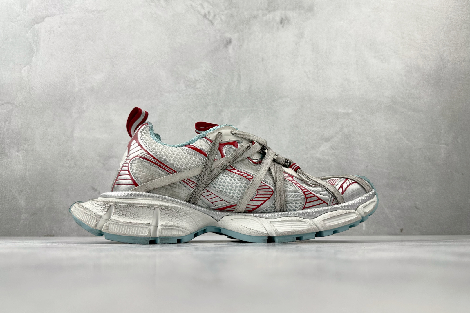 独立订单 公认最强品质 Balenciaga巴黎世家 3XL Extreme Laces B 米色 825601W3XCH