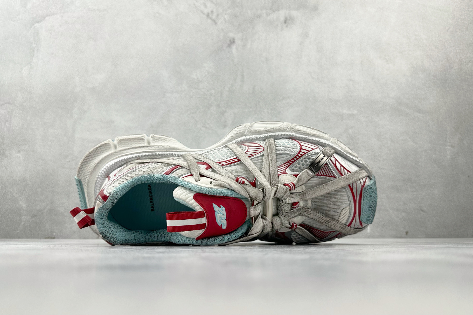 独立订单 公认最强品质 Balenciaga巴黎世家 3XL Extreme Laces B 米色 825601W3XCH