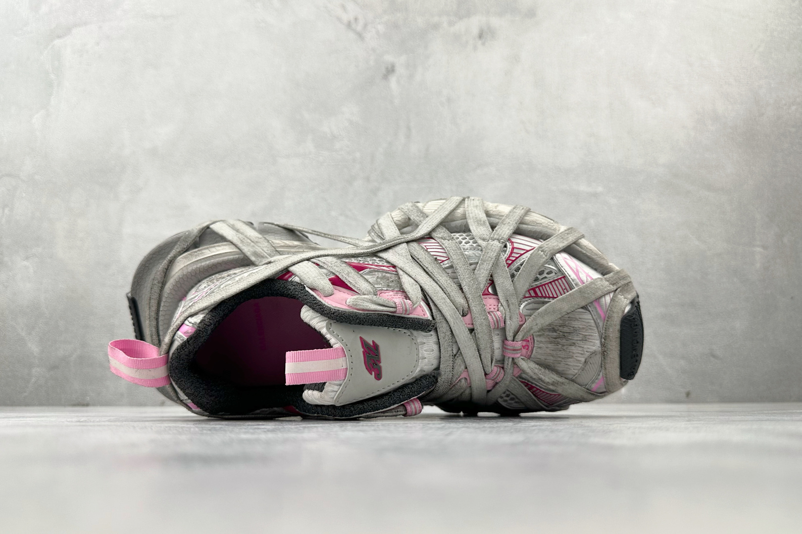 独立订单 公认最强品质 Balenciaga巴黎世家 3XL EXTREME LACE 白灰色 778697W3XLL