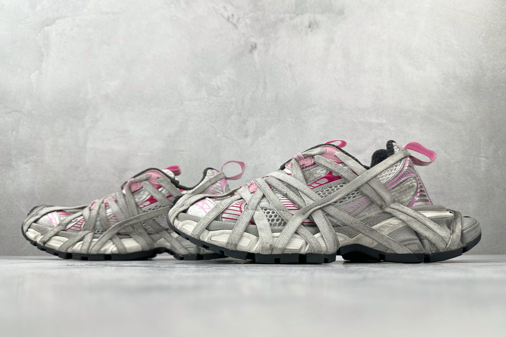 独立订单 公认最强品质 Balenciaga巴黎世家 3XL EXTREME LACE 白灰色 778697W3XLL