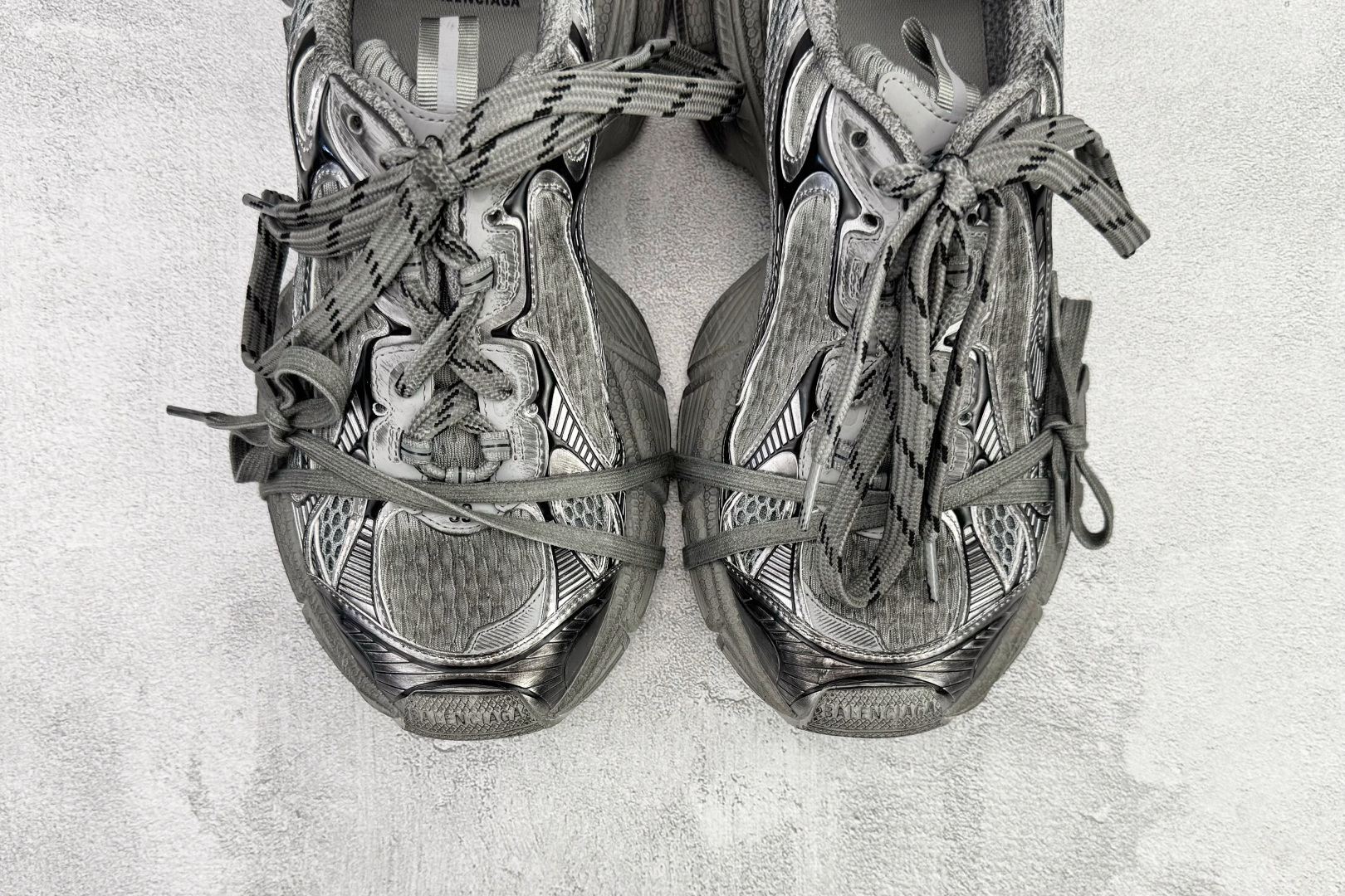 独立订单 公认最强品质 Balenciaga巴黎世家 3XL 银灰 734734Ｗ3XL1