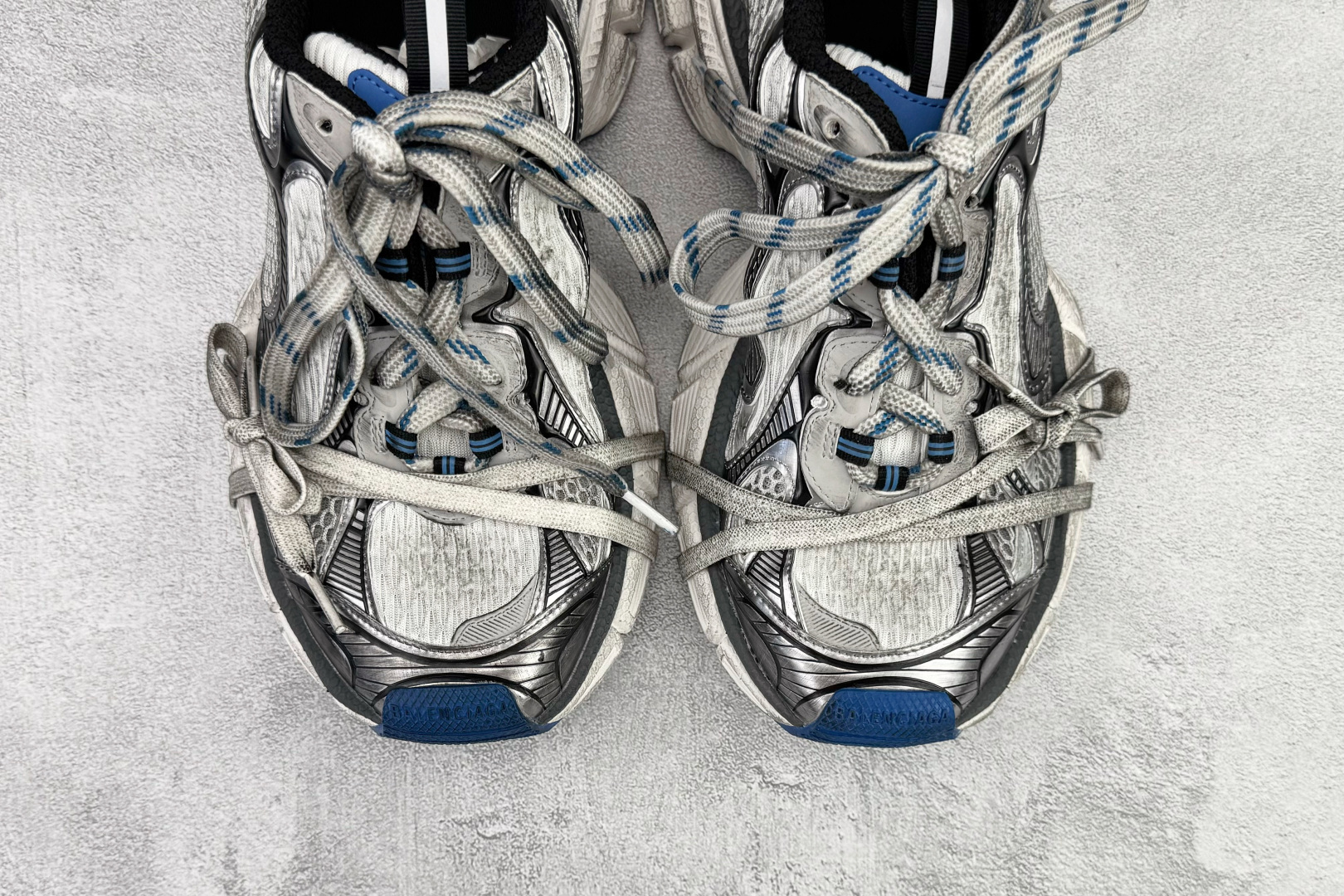 独立订单 公认最强品质 Balenciaga巴黎世家 3XL 灰蓝 734734W3XL5