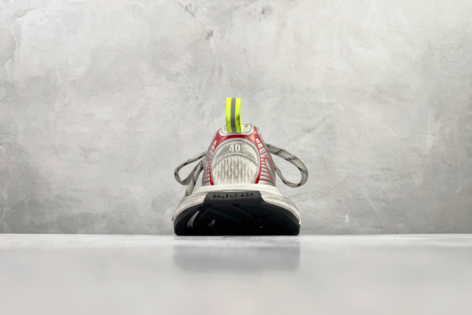 独立订单 公认最强品质 Balenciaga巴黎世家 3XL 白红蓝 弧度 734731W3XL5