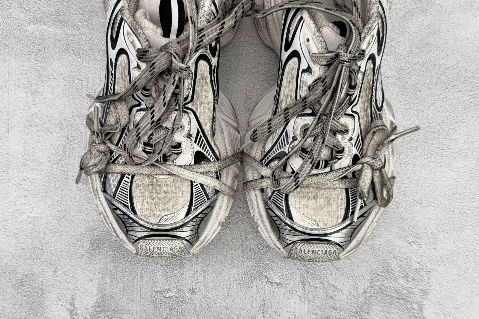 独立订单 公认最强品质 Balenciaga巴黎世家 3XL 白灰色 734734W3XL4