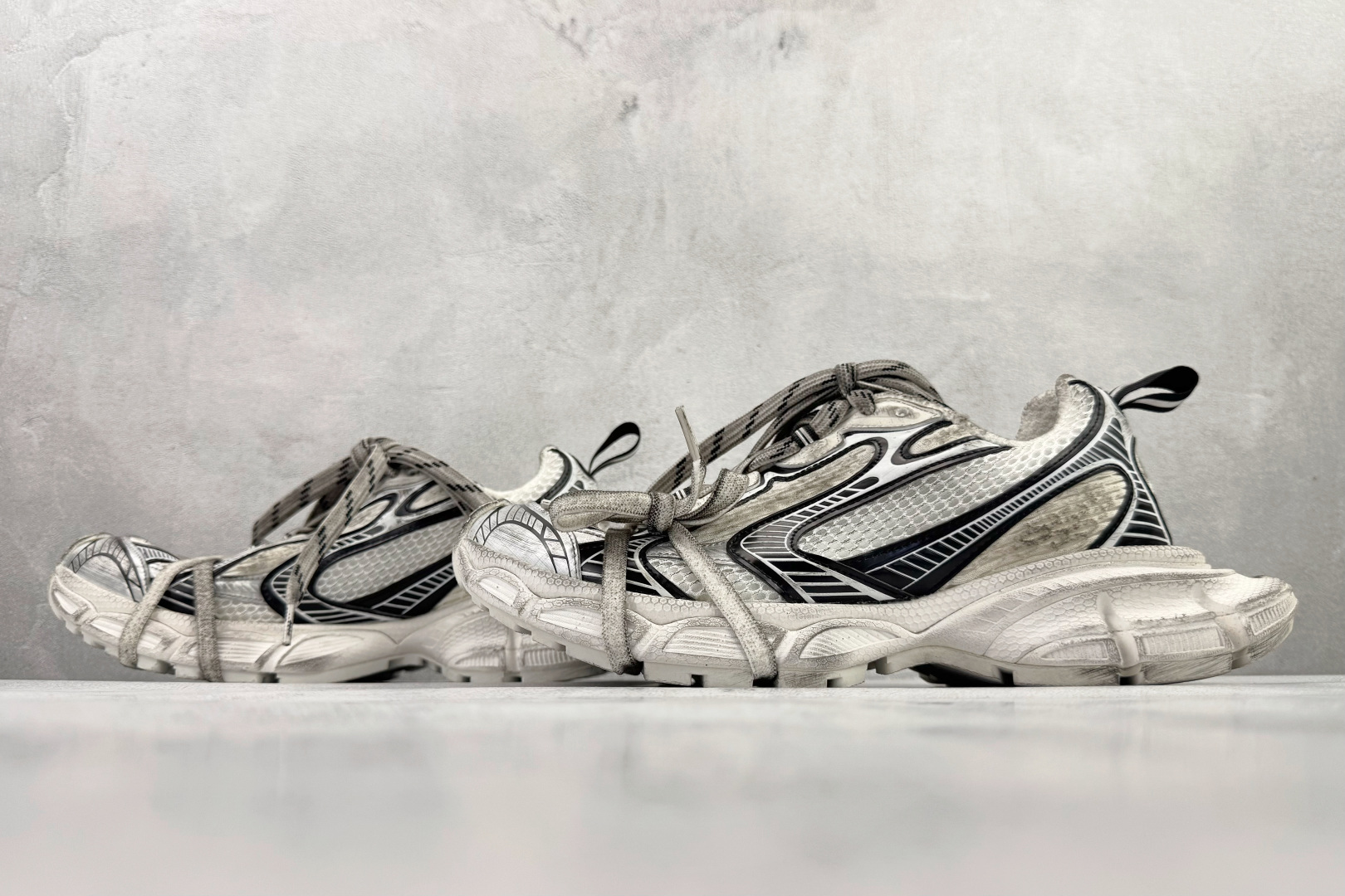 独立订单 公认最强品质 Balenciaga巴黎世家 3XL 白灰色 734734W3XL4