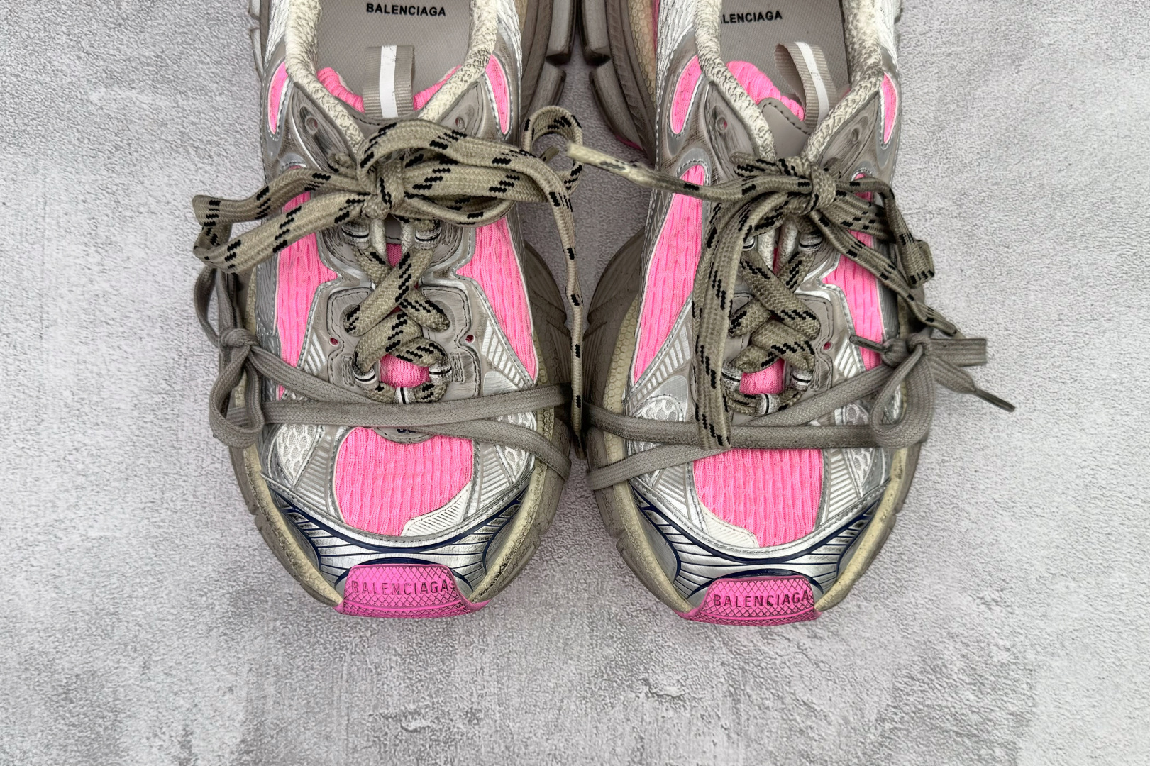 独立订单 公认最强品质 Balenciaga巴黎世家 3XL 银粉 734731W3XL5