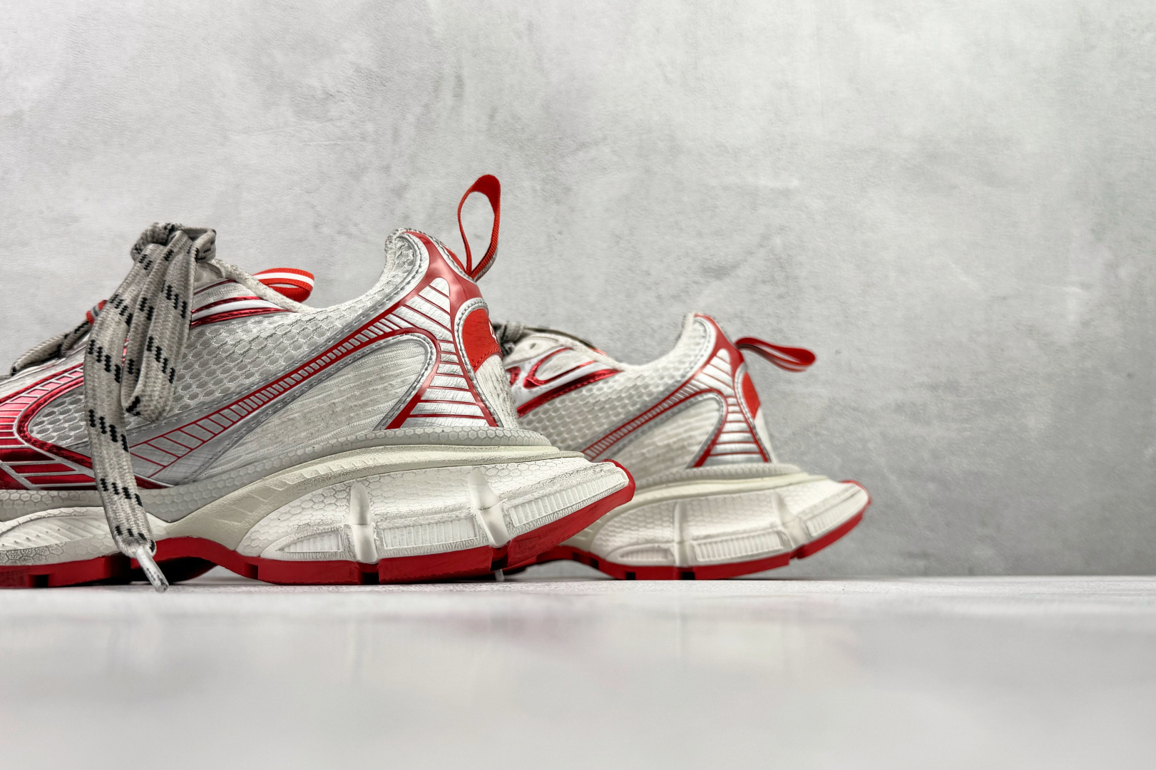 独立订单 公认最强品质 Balenciaga巴黎世家 3XL 白红 734734W3XL2