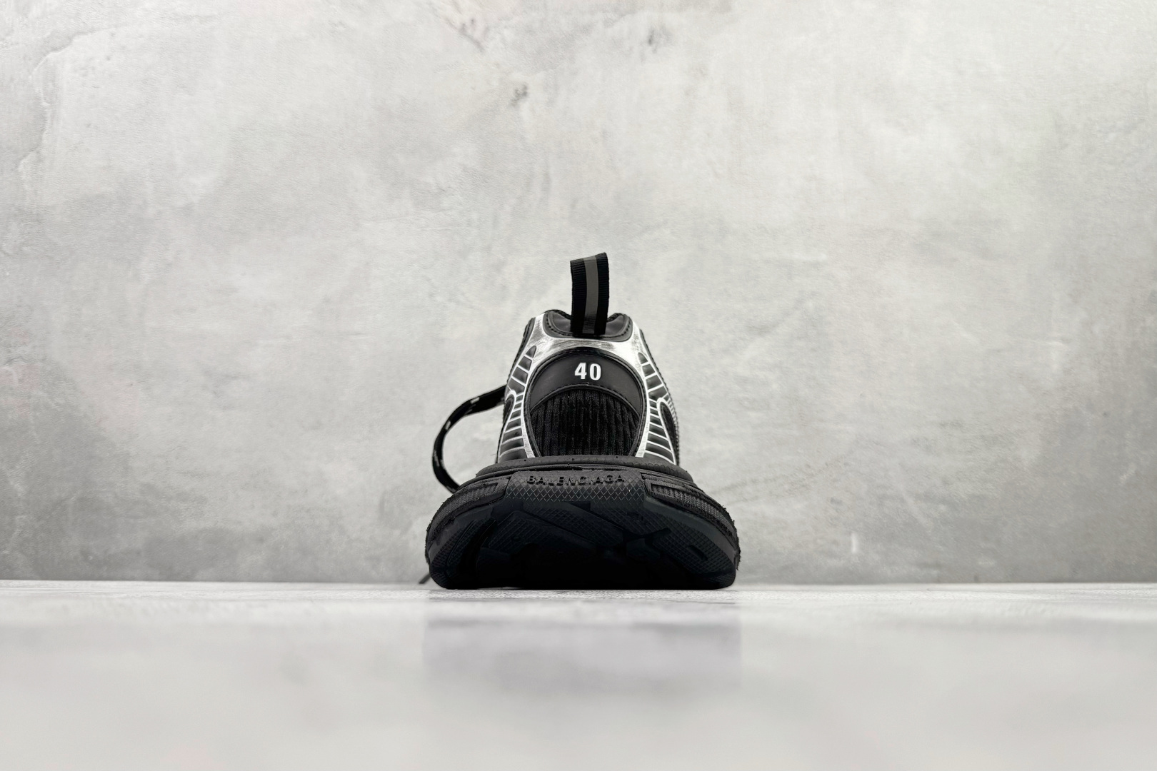 独立订单 公认最强品质 Balenciaga巴黎世家 3XL 黑银 734734W3XL1