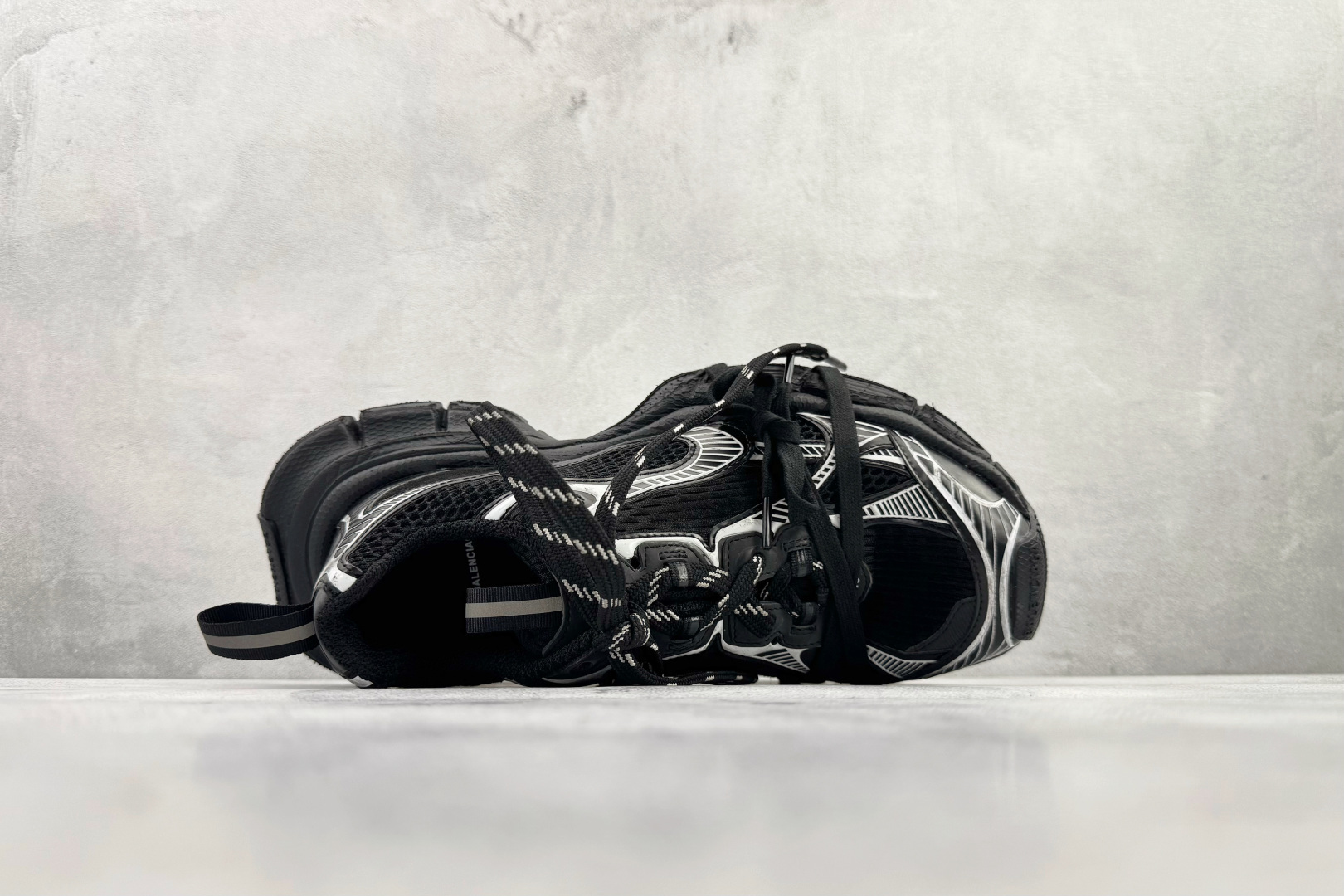 独立订单 公认最强品质 Balenciaga巴黎世家 3XL 黑银 734734W3XL1