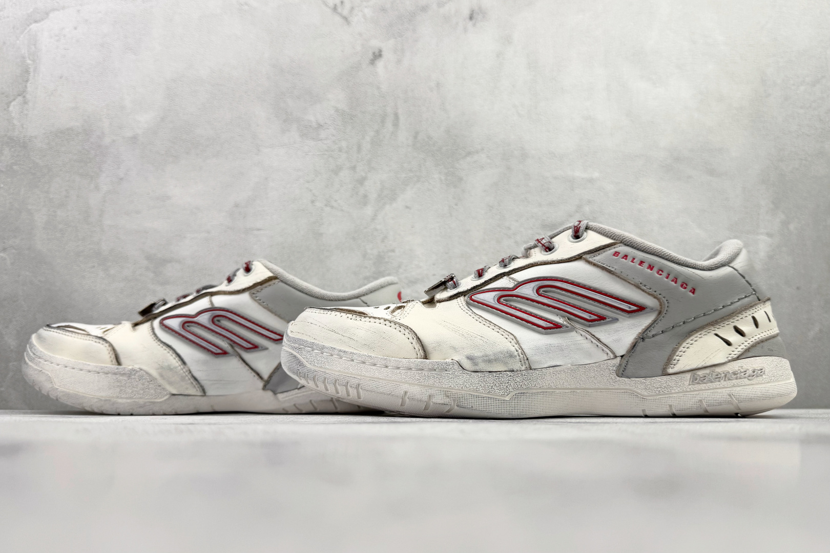 480 代购版 Balenciaga巴黎世家 Hamptons sneaker 白灰 841765WHPLY