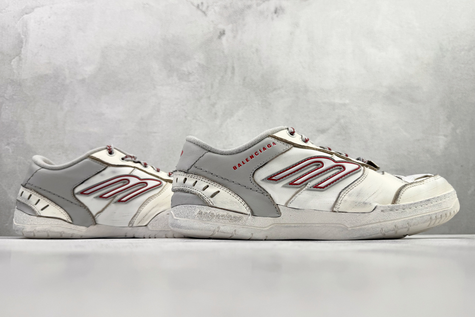 480 代购版 Balenciaga巴黎世家 Hamptons sneaker 白灰 841765WHPLY