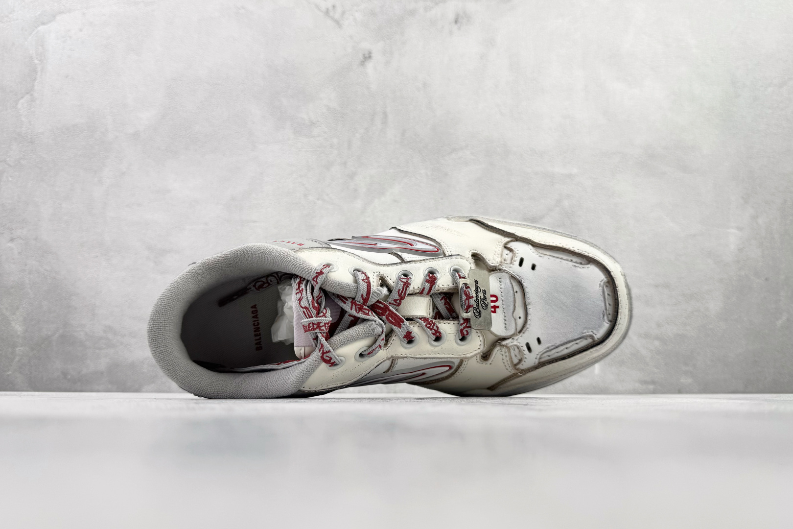 480 代购版 Balenciaga巴黎世家 Hamptons sneaker 白灰 841765WHPLY