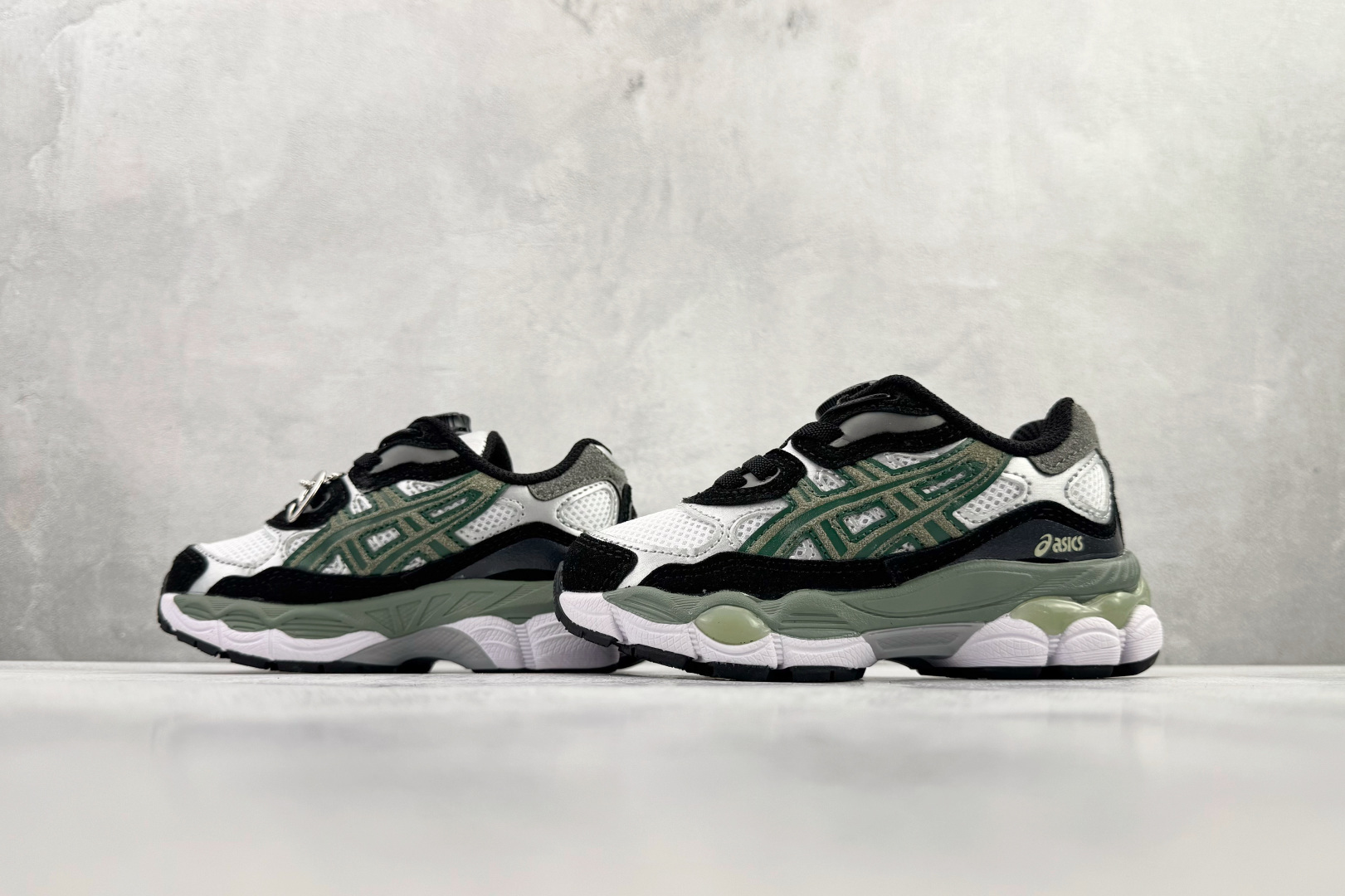 180 纯原平台特供 Asics Gel N 黑绿 1201A789-101