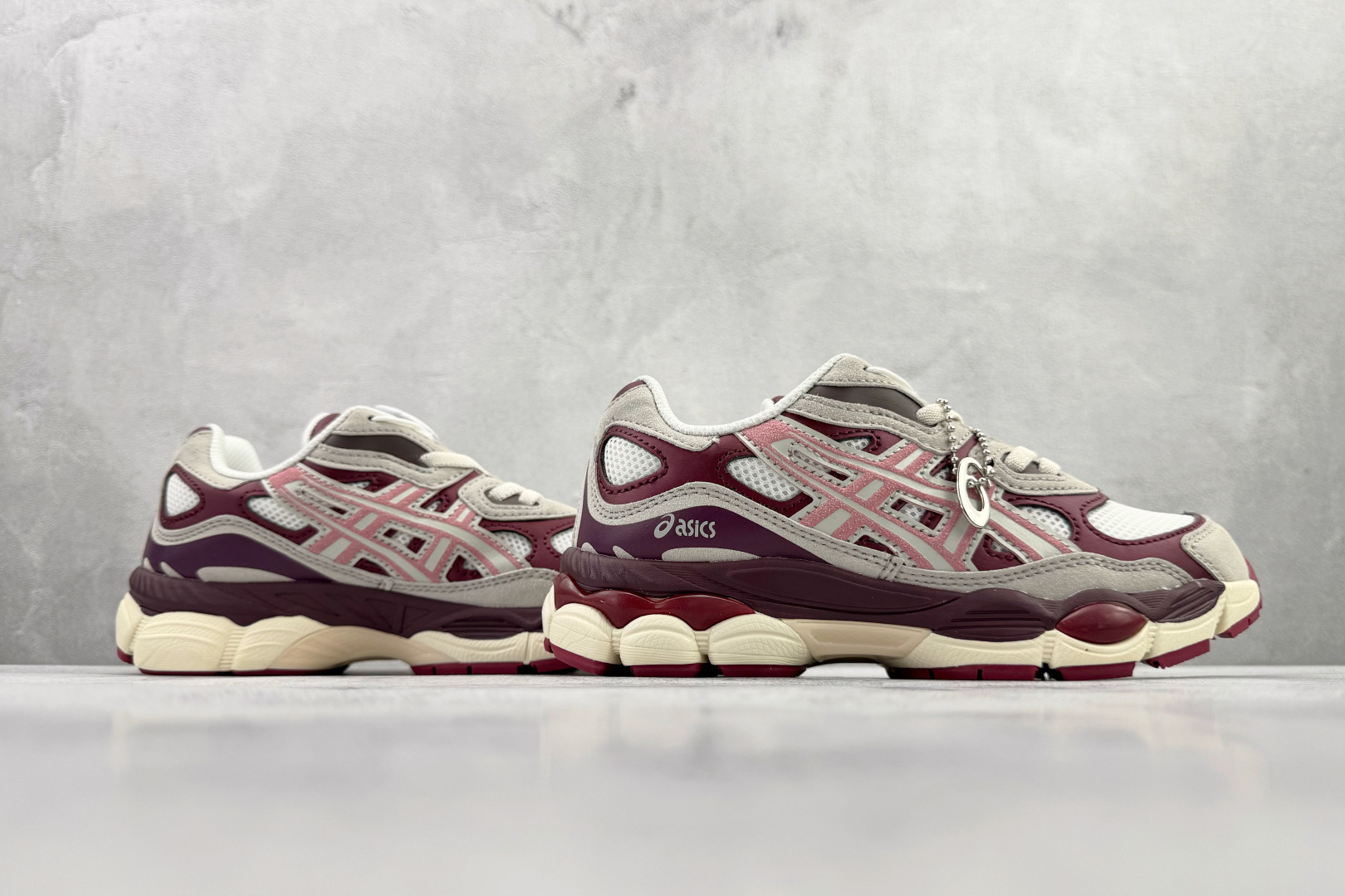 180 纯原平台特供 Asics Gel N 灰粉 1201B008-002