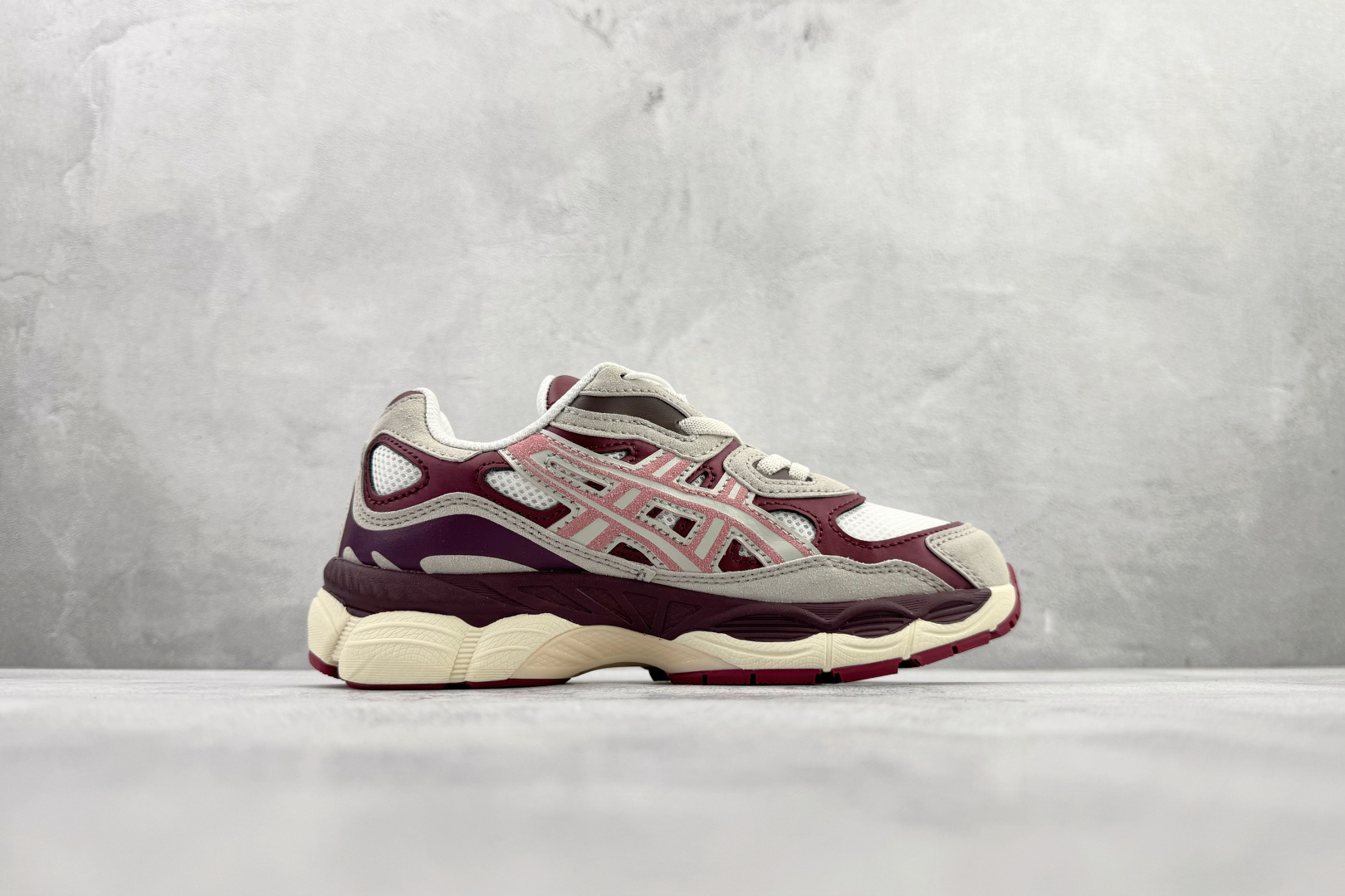 180 纯原平台特供 Asics Gel N 灰粉 1201B008-002