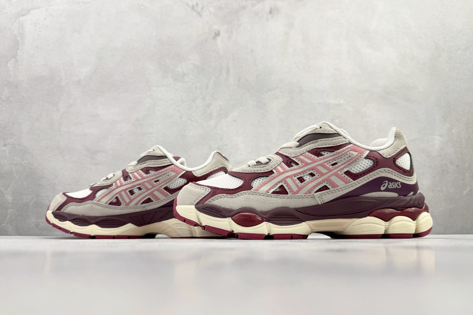 180 纯原平台特供 Asics Gel N 灰粉 1201B008-002