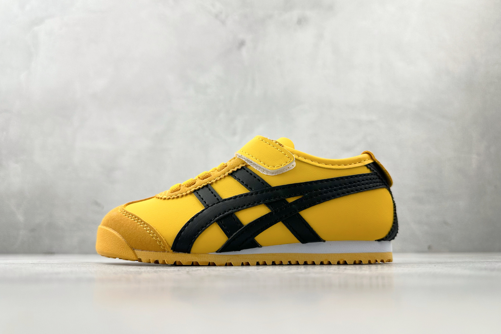 140 纯原平台特供 Onitsuka Tiger鬼塚虎 MEXICO 66 PS 童鞋 黄色 C4D4L