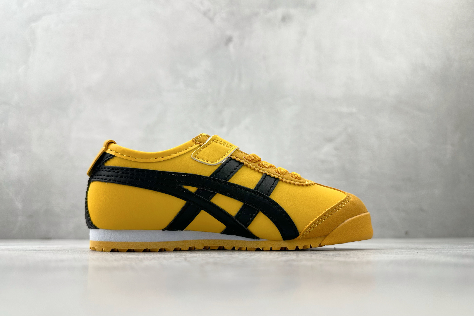 140 纯原平台特供 Onitsuka Tiger鬼塚虎 MEXICO 66 PS 童鞋 黄色 C4D4L