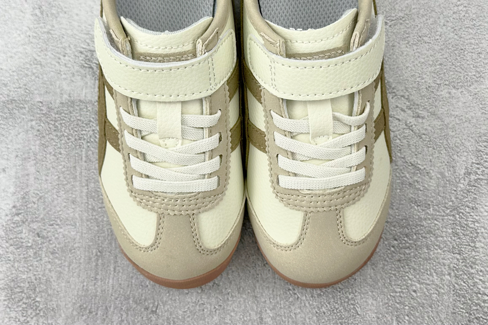 140 纯原平台特供 Onitsuka Tiger鬼塚虎 MEXICO 66 PS 童鞋 灰棕 C4D4L