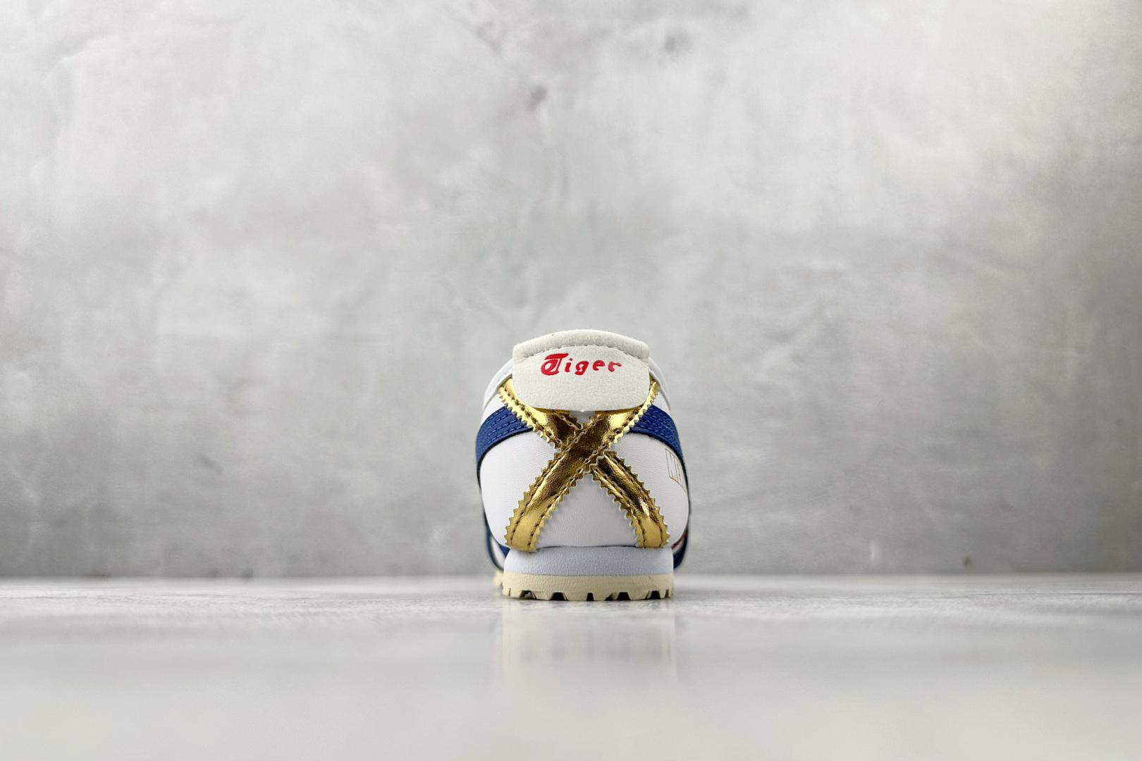 140 纯原平台特供 Onitsuka Tiger鬼塚虎 MEXICO 66 PS 童鞋 白蓝 C4D4L