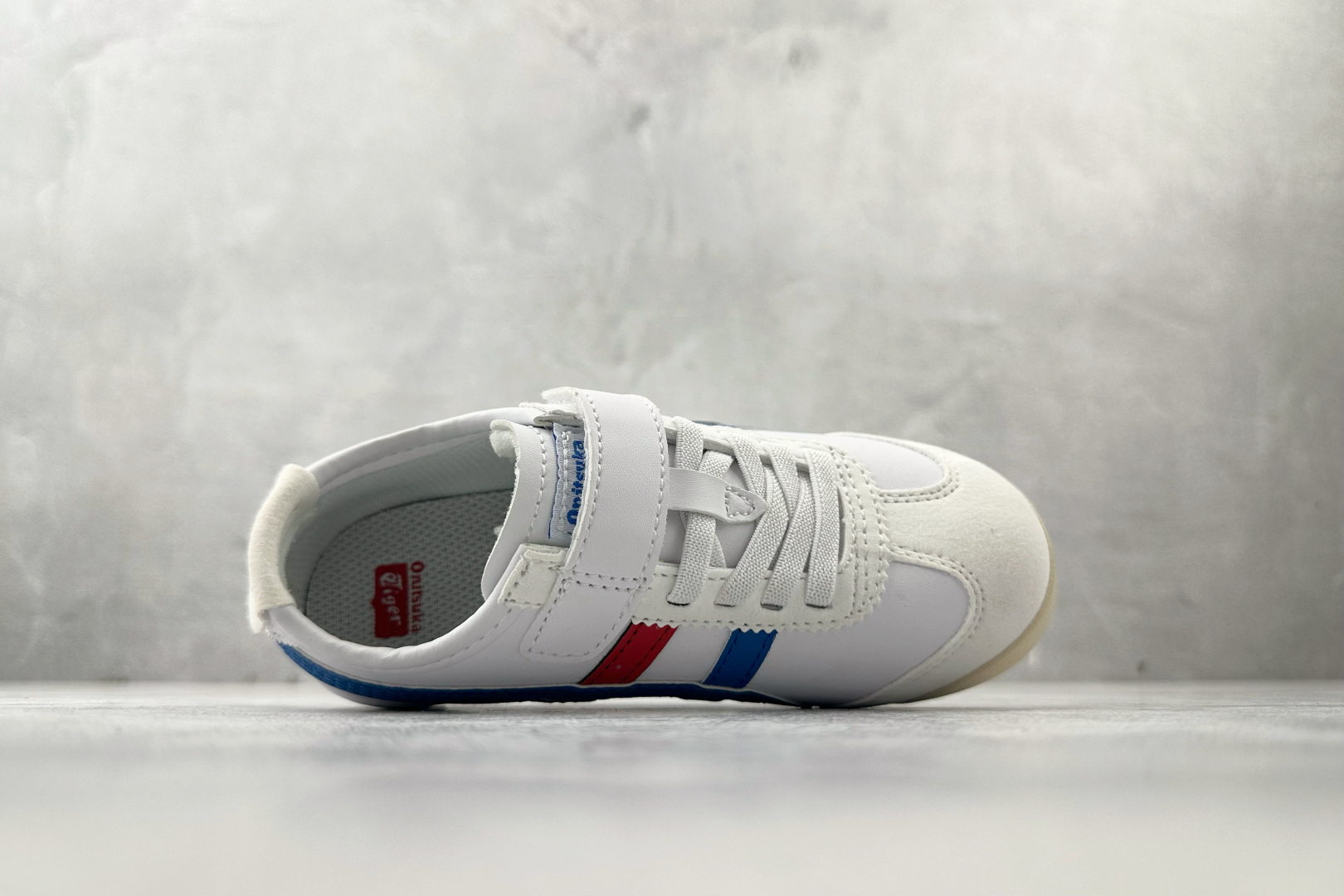 140 纯原平台特供 Onitsuka Tiger鬼塚虎 MEXICO 66 PS 童鞋 白湖蓝 C4D4L