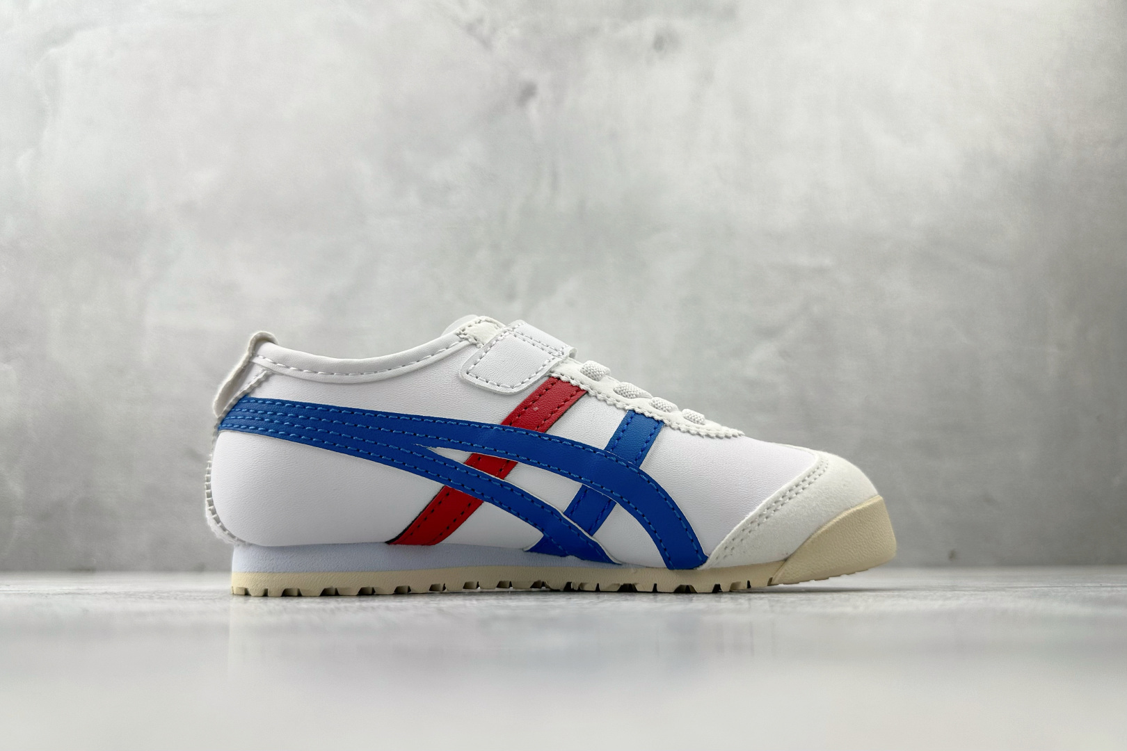 140 纯原平台特供 Onitsuka Tiger鬼塚虎 MEXICO 66 PS 童鞋 白湖蓝 C4D4L