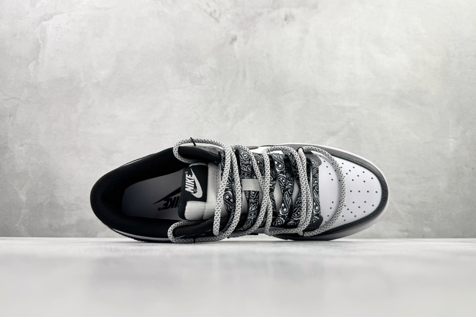 300 定制球鞋 Nike Dunk LOW RETRO 清夜扪心 黑白 HF5441-100