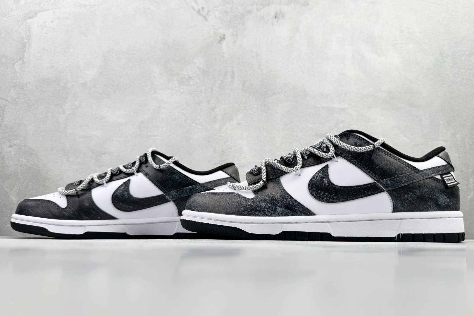 300 定制球鞋 Nike Dunk LOW RETRO 清夜扪心 黑白 HF5441-100