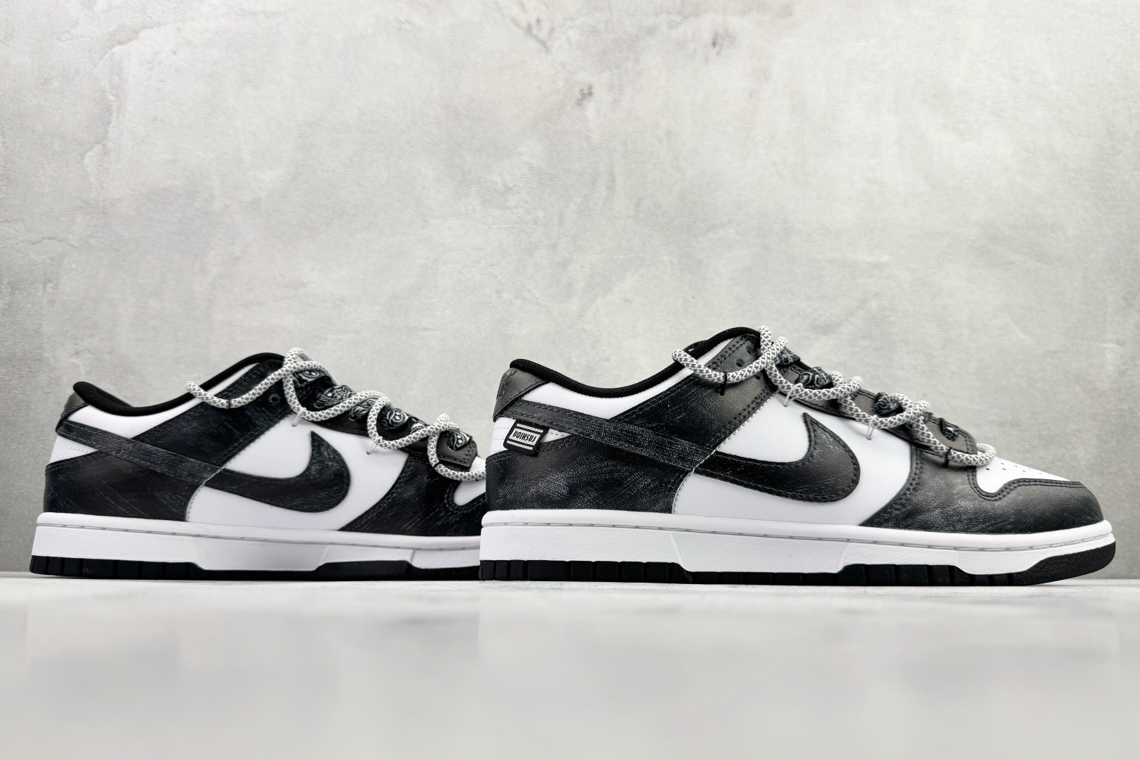 300 定制球鞋 Nike Dunk LOW RETRO 清夜扪心 黑白 HF5441-100