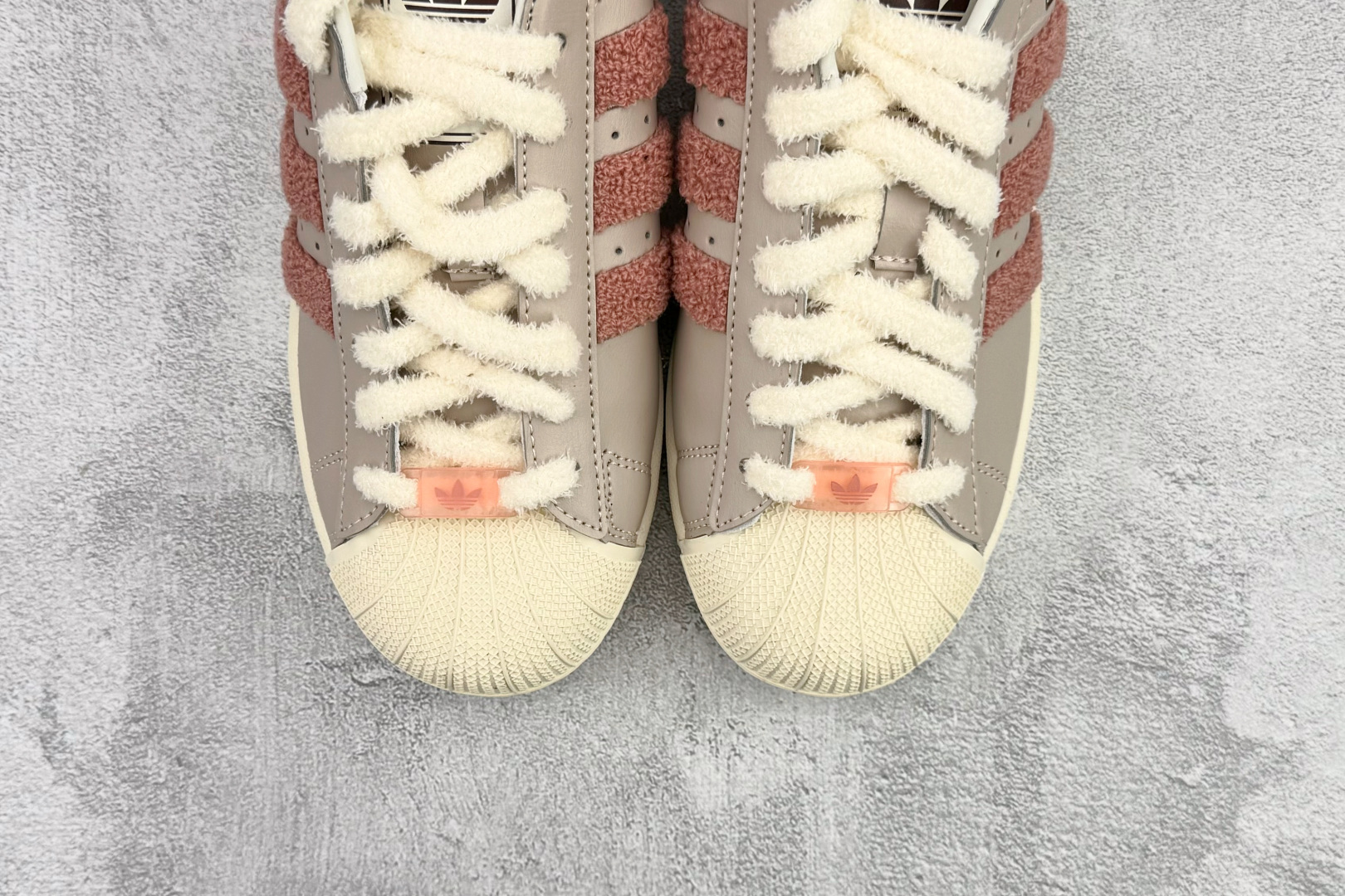 平台专供 adidas originals Superstar 2 粉色 JR6986