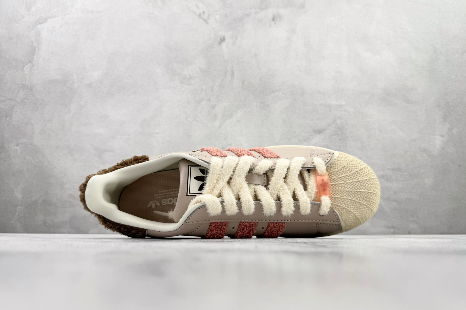 平台专供 adidas originals Superstar 2 粉色 JR6986