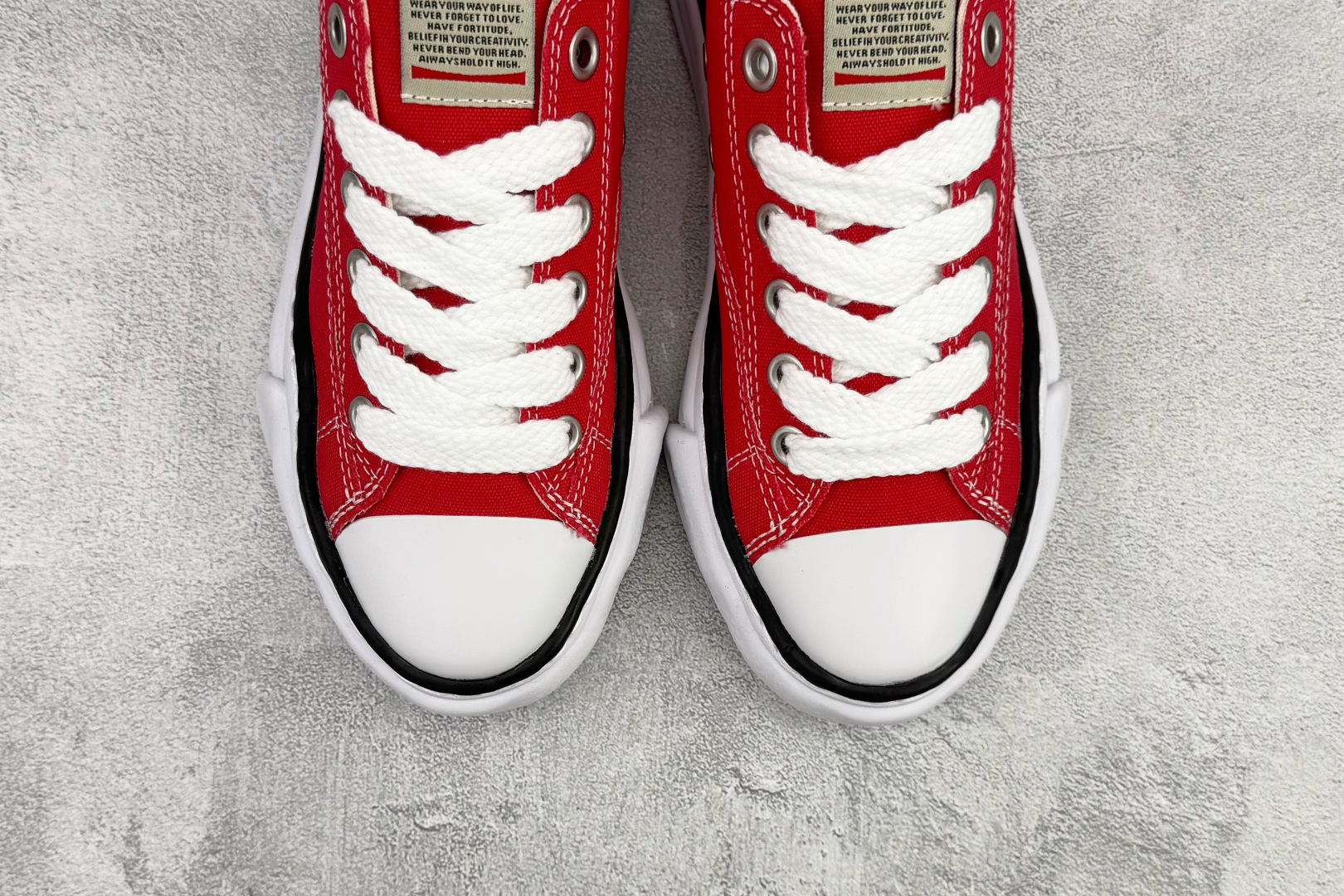 MIHARA YASUHIRO三原康裕 Blakey Original Sole 白红 A01FW702