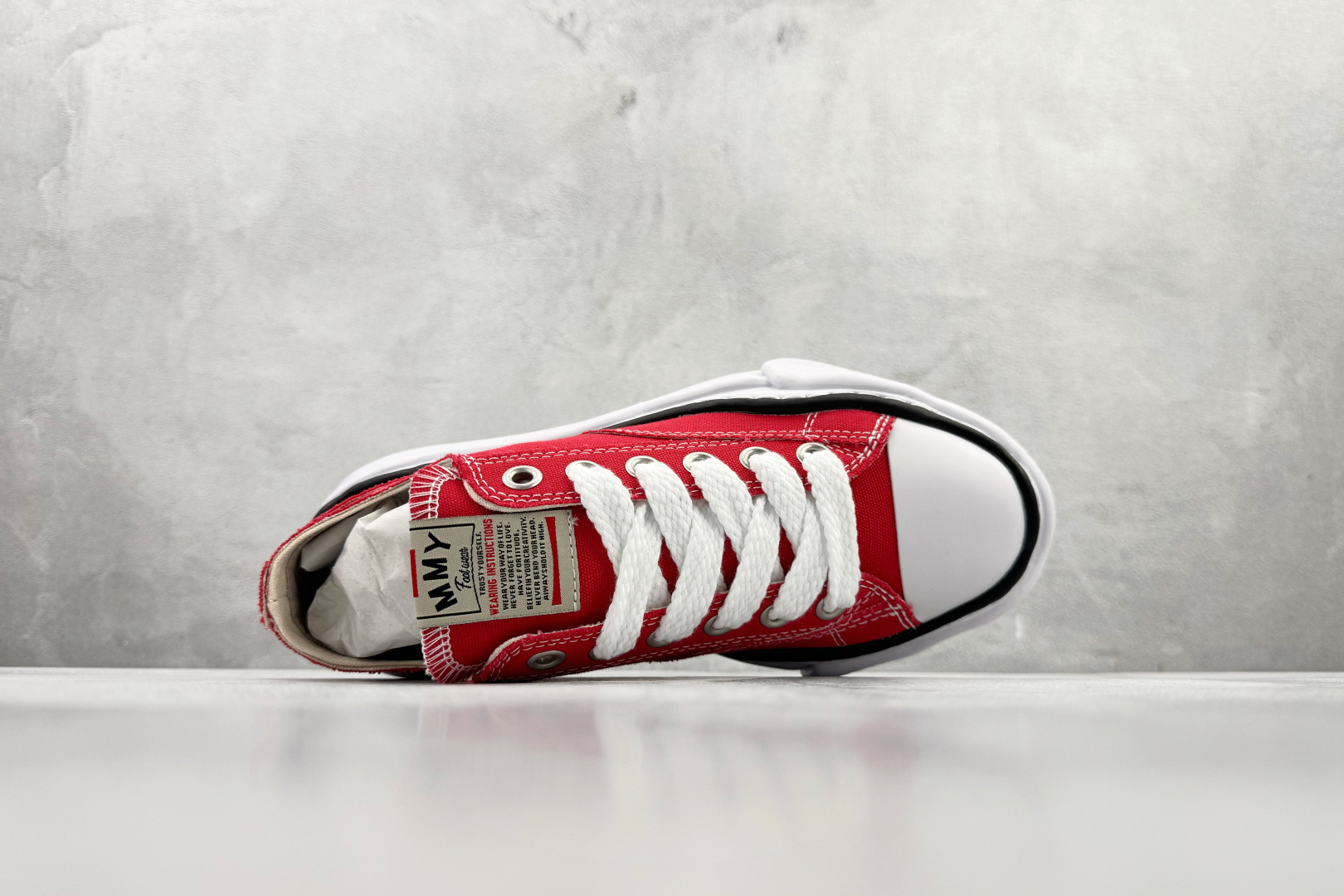 MIHARA YASUHIRO三原康裕 Blakey Original Sole 白红 A01FW702