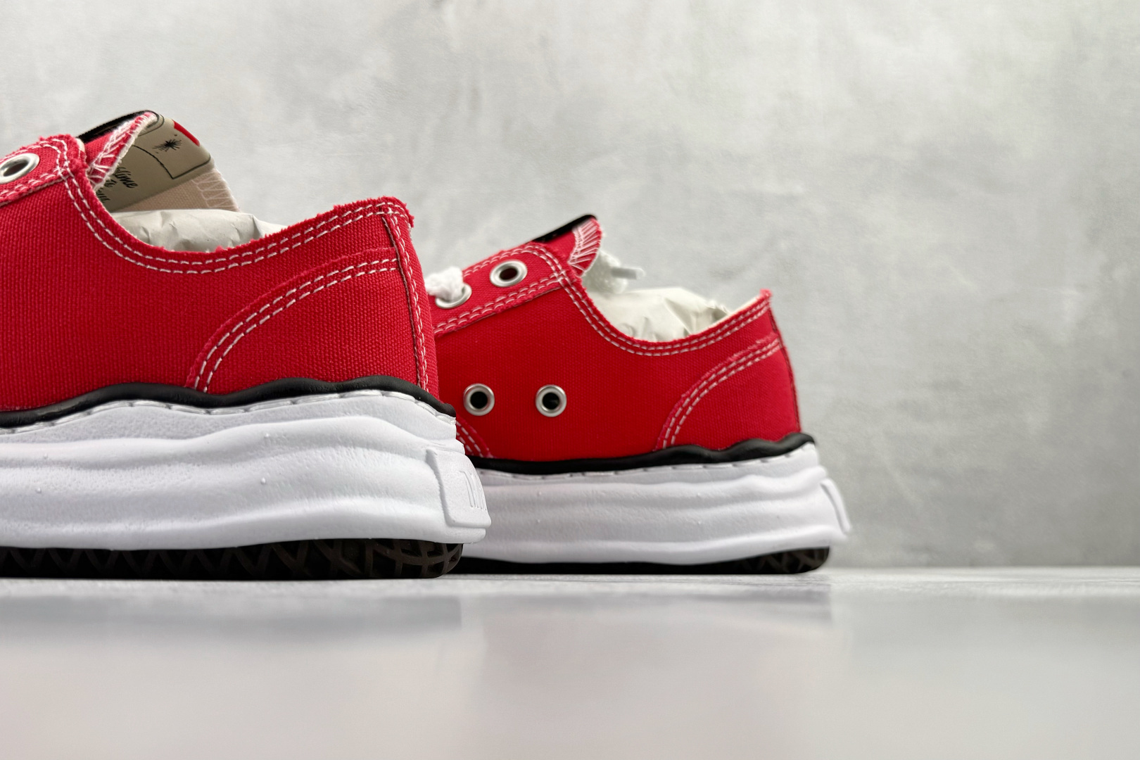 MIHARA YASUHIRO三原康裕 Blakey Original Sole 白红 A01FW702