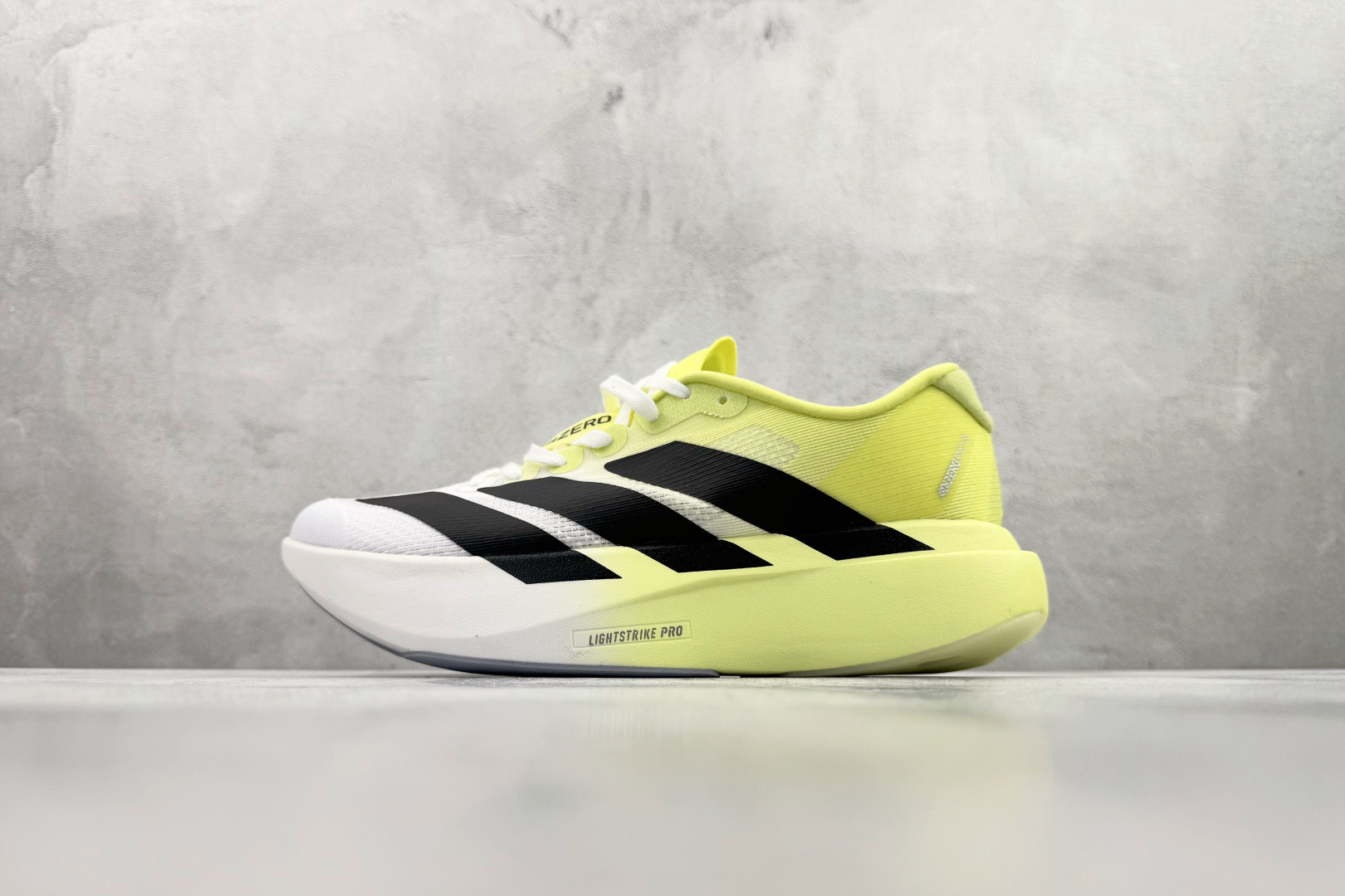 adidas Adizero Evo SL 荧光黄 JH6206