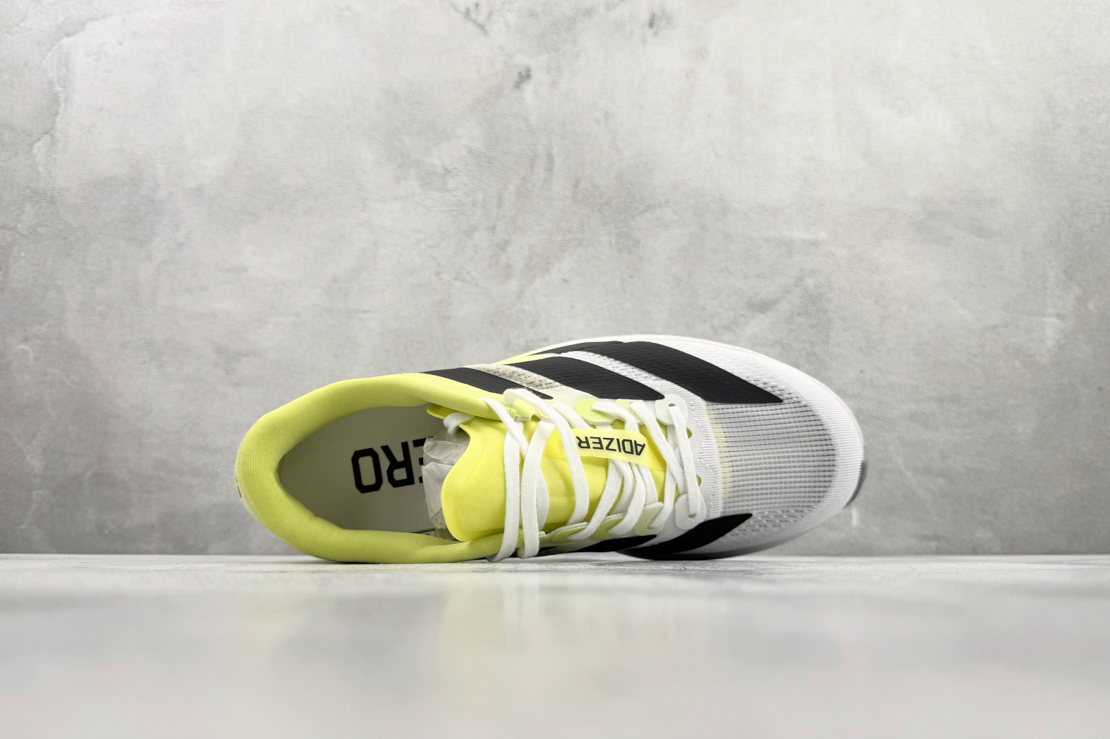 adidas Adizero Evo SL 荧光黄 JH6206