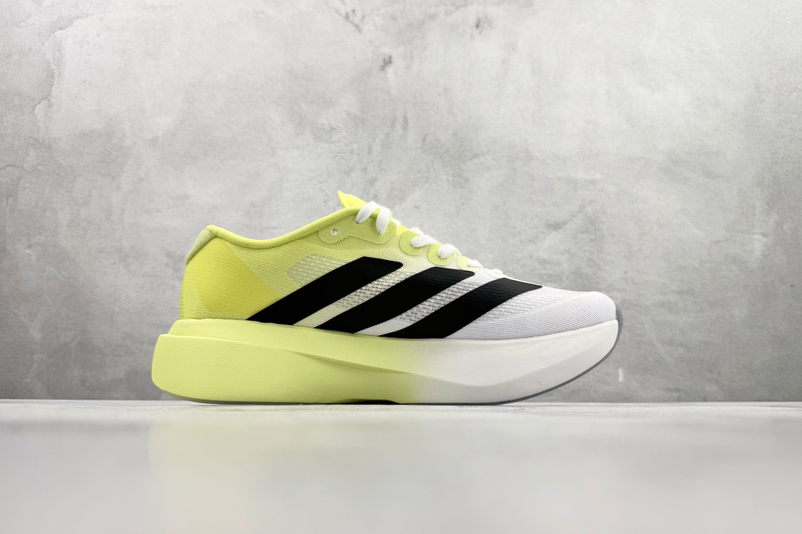 adidas Adizero Evo SL 荧光黄 JH6206