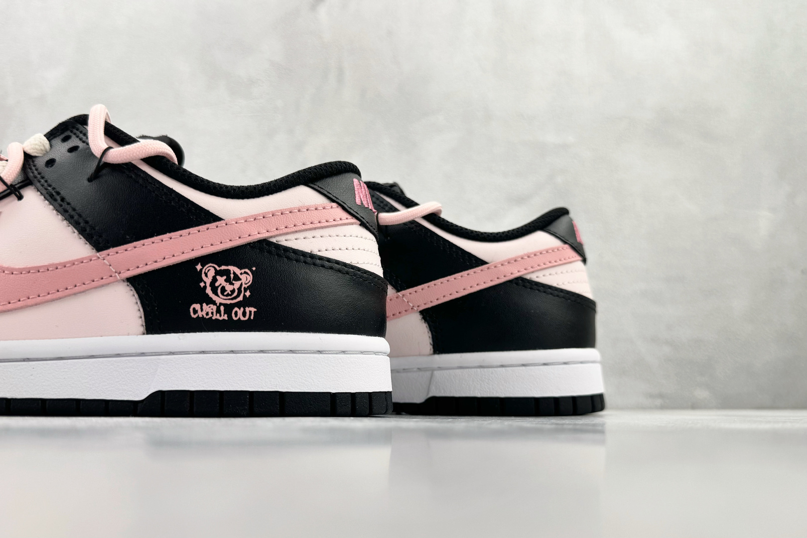 定制球鞋 Nike Dunk 莓莓熊 黑粉 DD1503-101