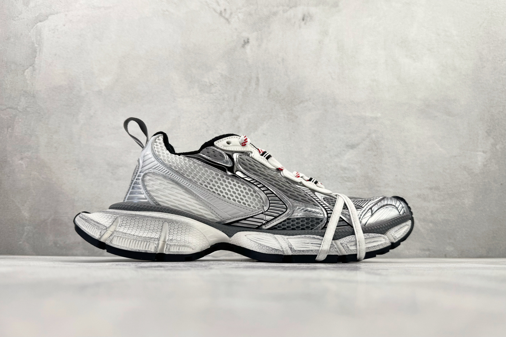 430 代购版 Balenciaga巴黎世家 3XL 白灰 840090W3XSG