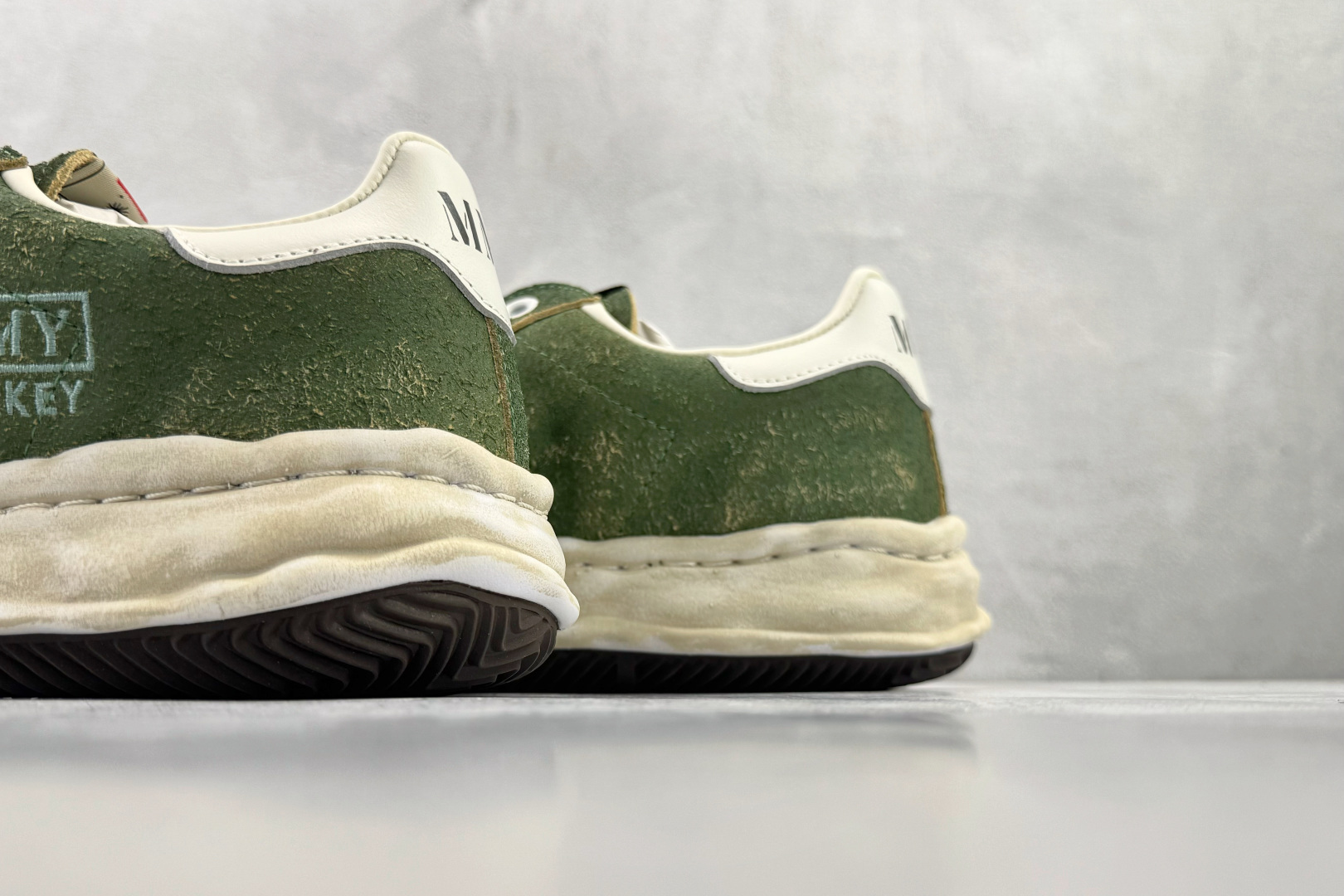 纯原 本地MIHARA YASUHIRO三原康裕 Blakey 黄绿货号：A15FW728尺码：36 3