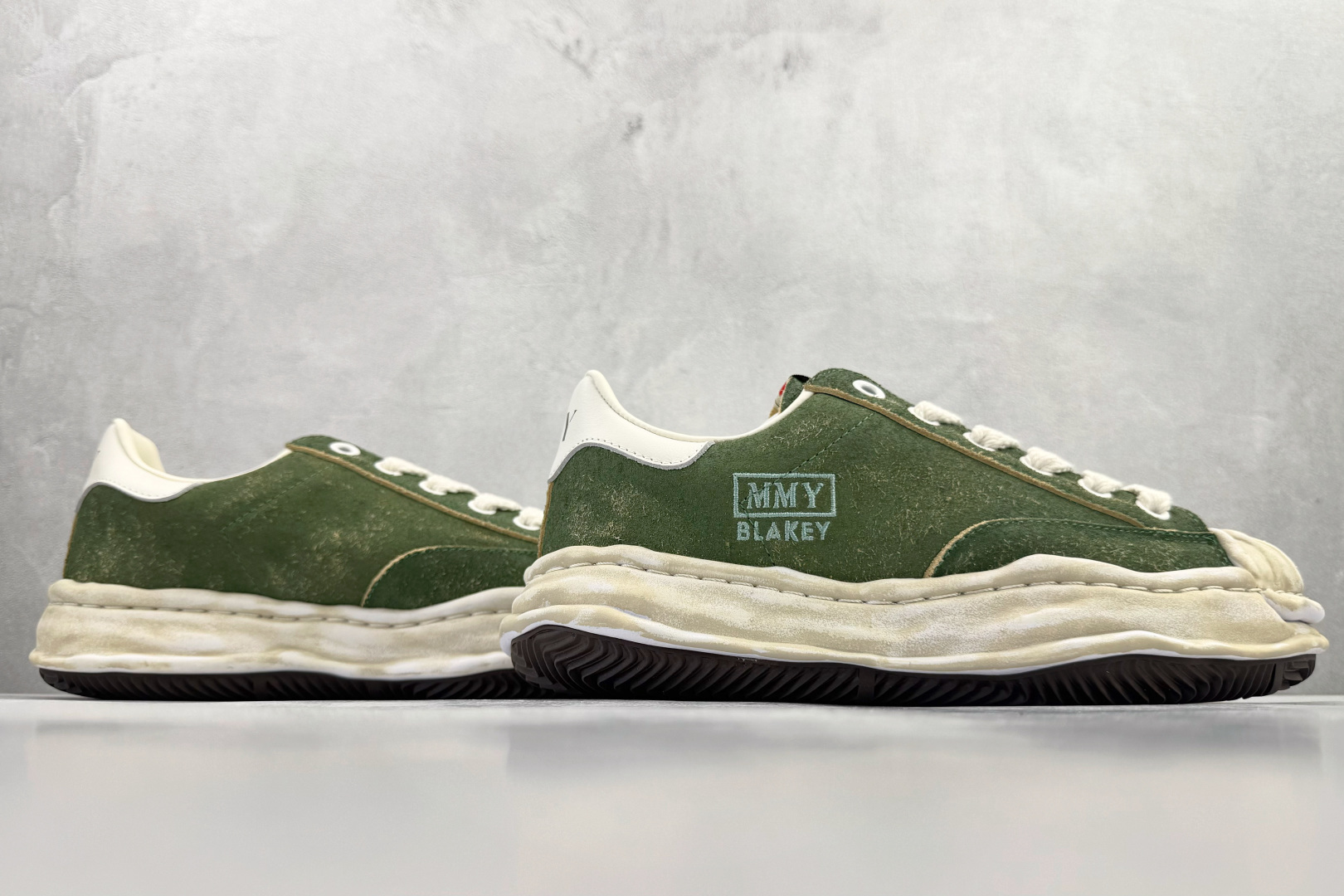 纯原 本地MIHARA YASUHIRO三原康裕 Blakey 黄绿货号：A15FW728尺码：36 3