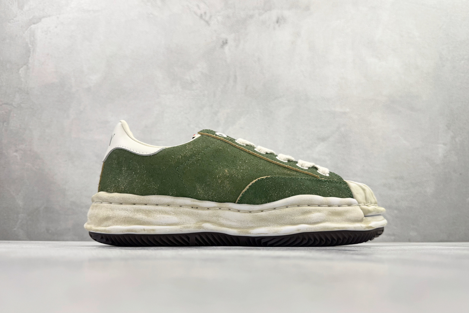 纯原 本地MIHARA YASUHIRO三原康裕 Blakey 黄绿货号：A15FW728尺码：36 3