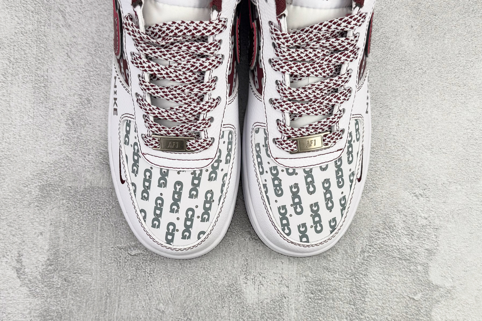 260 Nike Air Force 1'07 LX 白红 SU2305-218