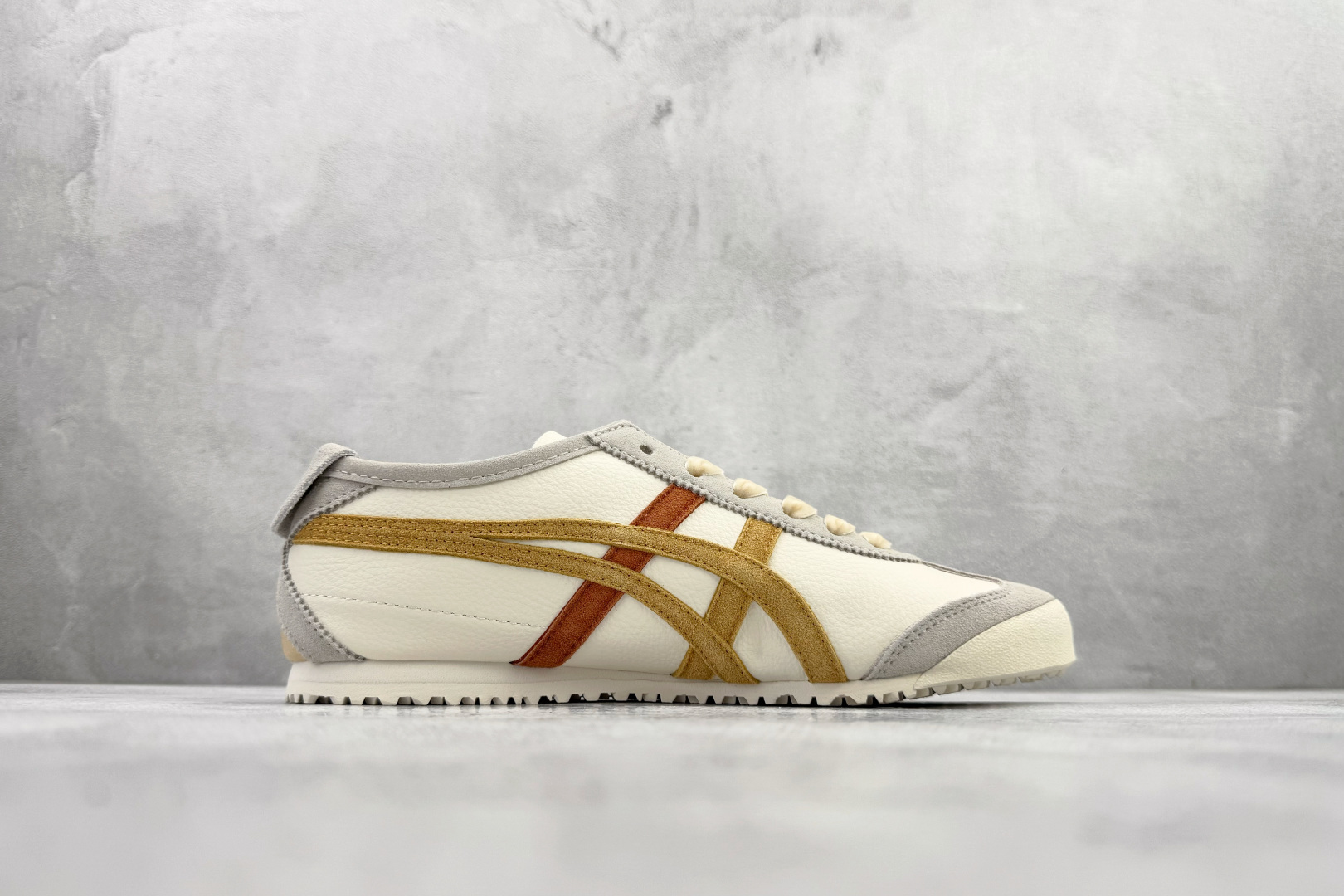160 渠道特供 Onitsuka Tiger鬼塚虎 MEXICO 66 VIN 奶油香蕉黄 1183C391-100