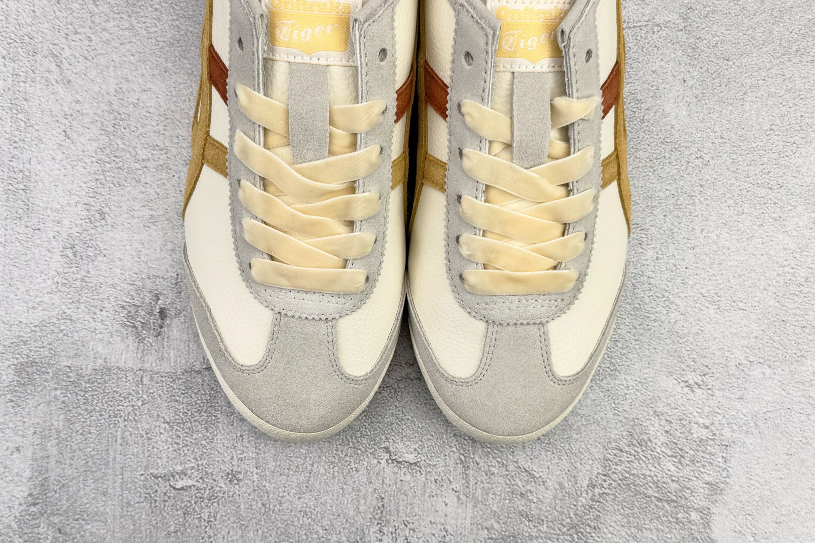 160 渠道特供 Onitsuka Tiger鬼塚虎 MEXICO 66 VIN 奶油香蕉黄 1183C391-100