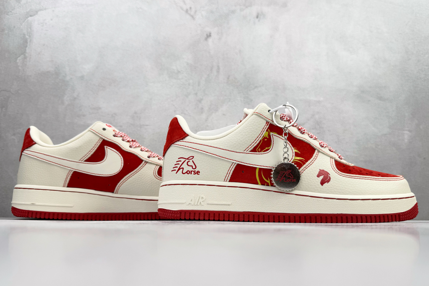 260 Nike Air Force 1 Low 白红 XL1979-133