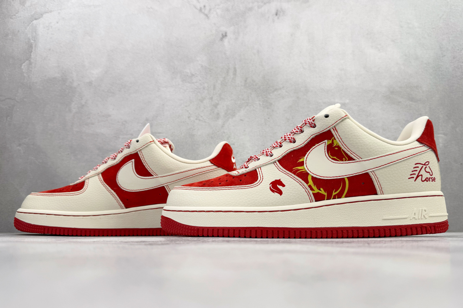 260 Nike Air Force 1 Low 白红 XL1979-133